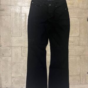 Women’s Nine West black bootcut flared jeans size 4/26